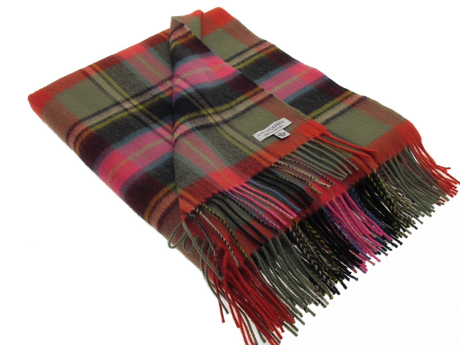 Bruce of Kinnard Tartan Lambswool Blanket